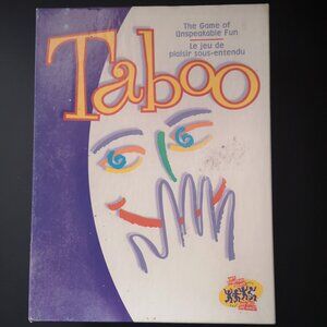 VTG Hasbro Taboo The Game of Unspeakable Fun for Ages 12+ Needs Batteries